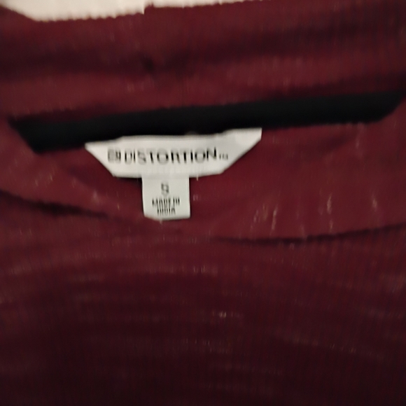 Red Hooded Sweater - Picture 3 of 3